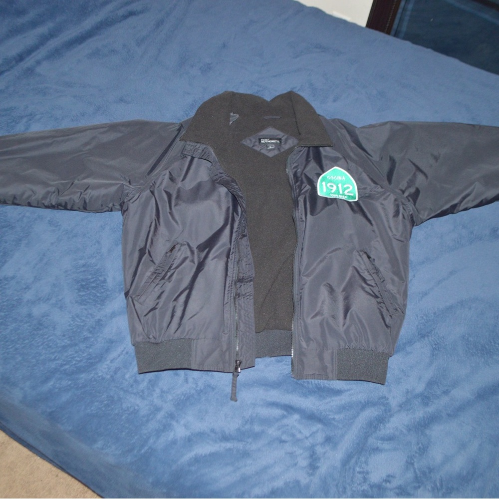 Port Authority Dark Gray Bomber Jacket